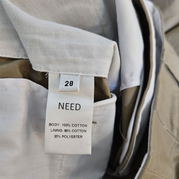 NEED Supply Size 28 Chino Khaki Pant - Picture 4 of 4